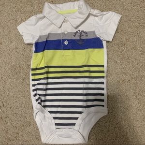 Carter’s Anchor Polo Onesie
